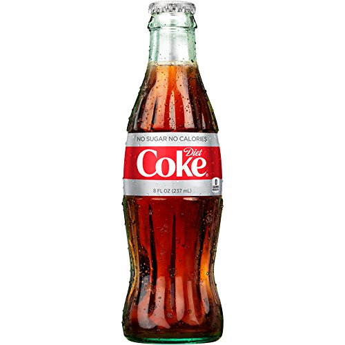 Diet Coke Glass Bottles 4(6 Packs) M3887