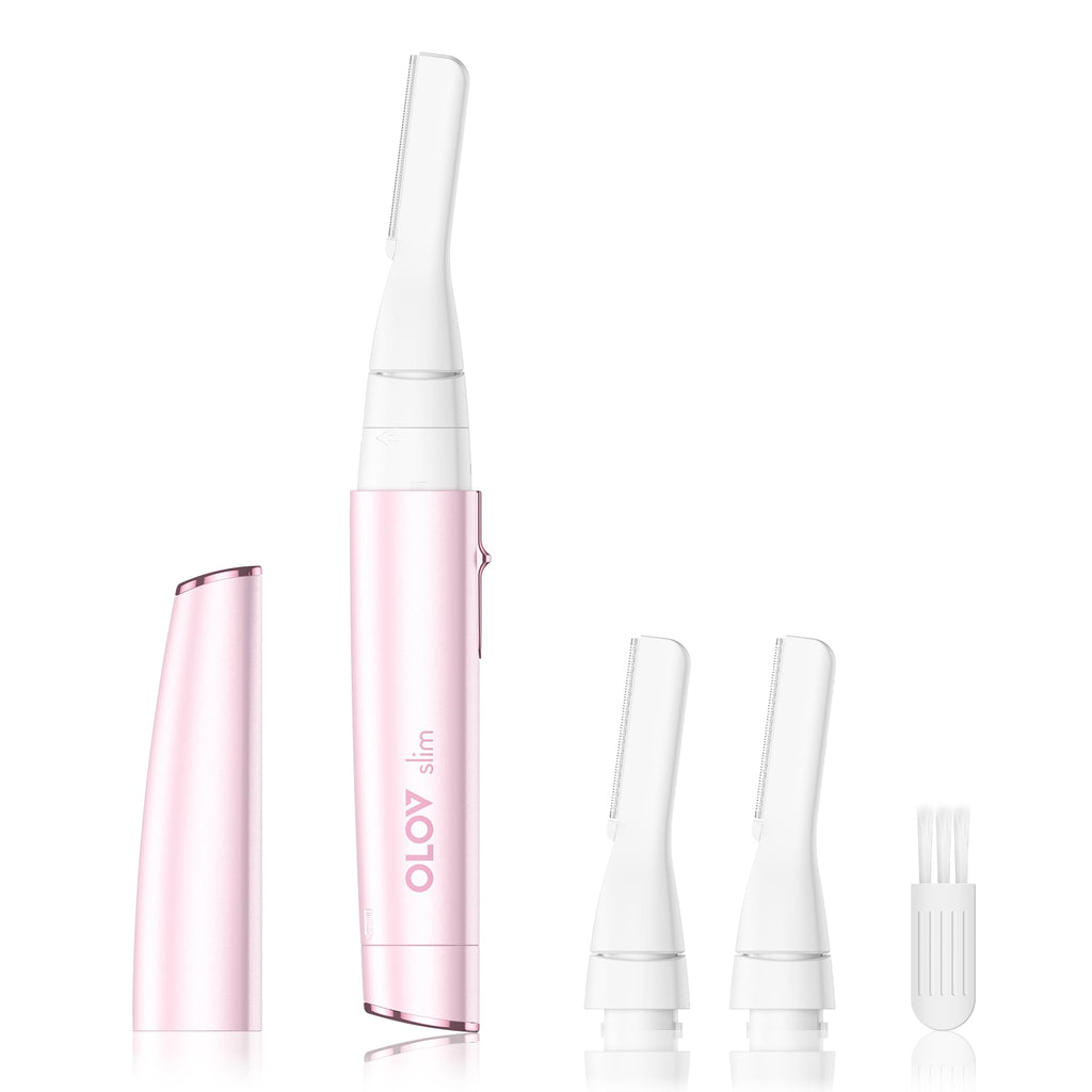 Pink Electric Facial Hair Remover with 2 Replaceable Blade P75216