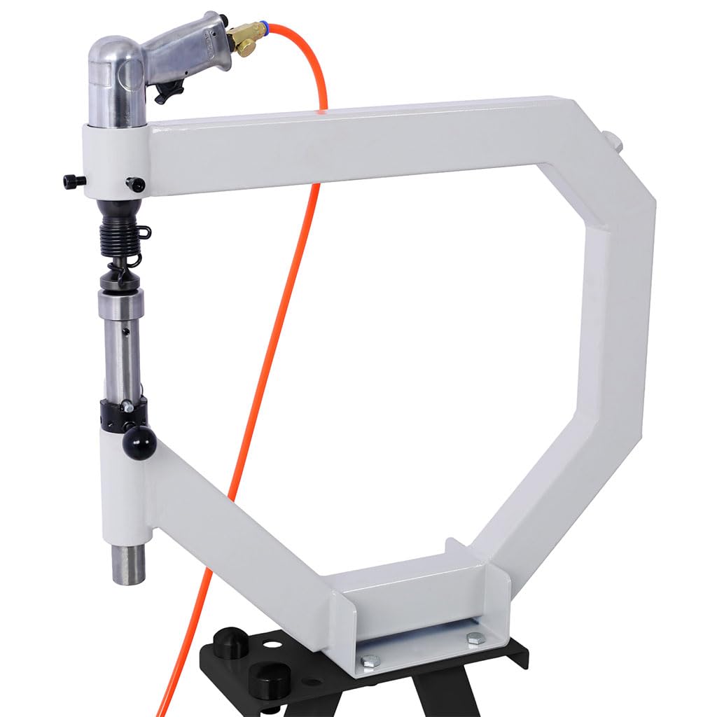 18 Gauge Pneumatic Planishing Hammer with Steel Stand and Foot Pedal P21025