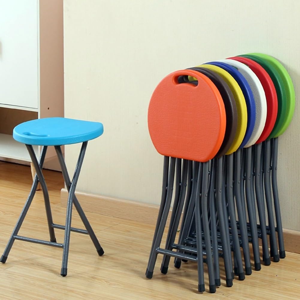 18 Inch Black Portable Folding Chair with Handle B2107