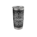 Black White Stainless Steel Insulated Travel Mug N9336