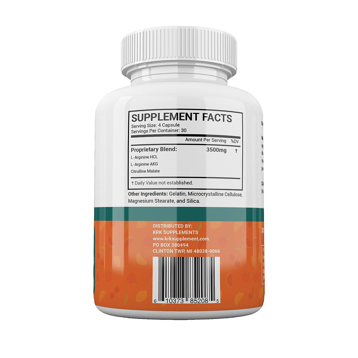 Nitric Oxide Complex 3500mg 240 Capsules L430001