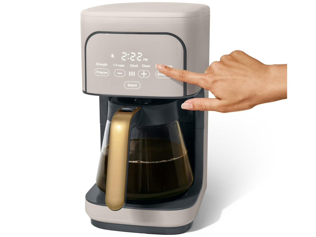 12-Cup Programmable Coffee Maker with Glass Carafe Q303