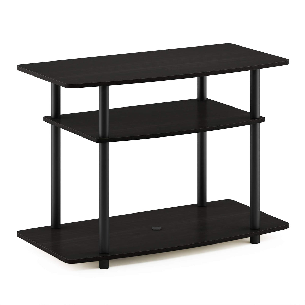 3-Tier Espresso Black TV Stand R524