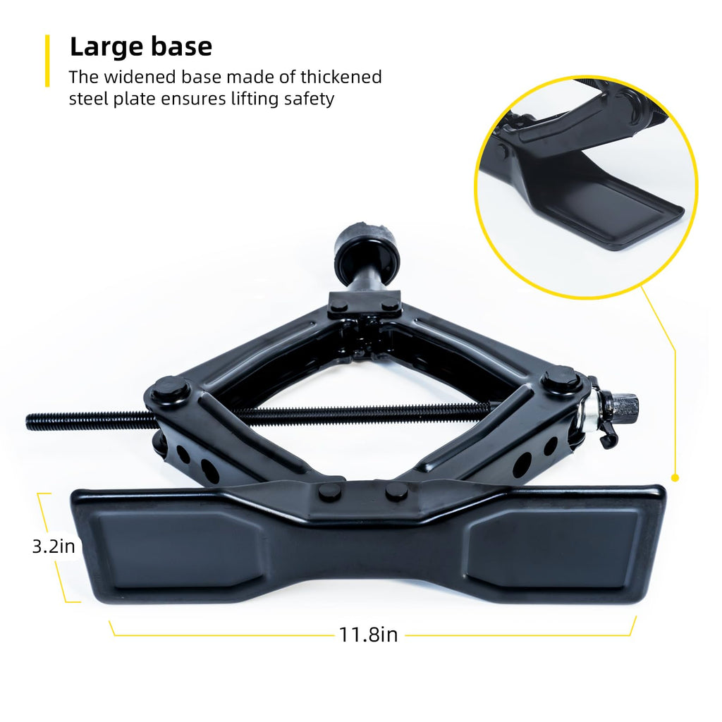 1.8 Ton Scissor Jack Kit T830