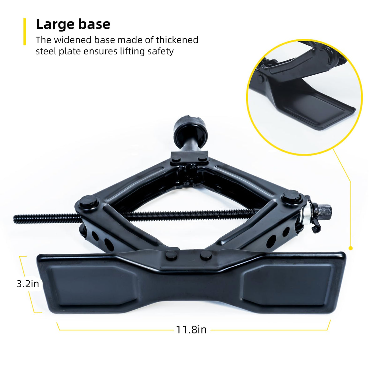 1.8 Ton Scissor Jack Kit T830