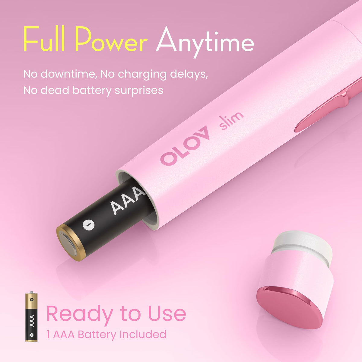 Pink Electric Facial Hair Remover with 2 Replaceable Blade P75216