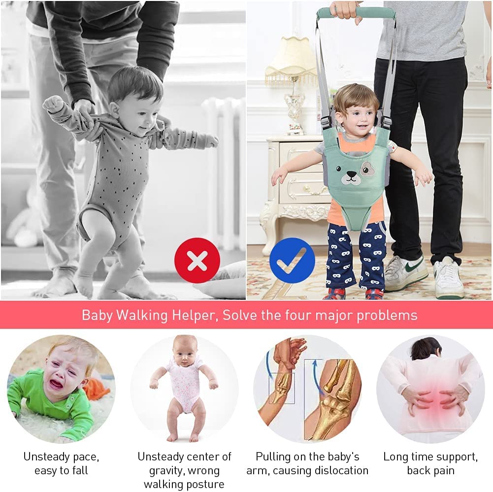 Adjustable Baby Walking Helper with Detachable Harness W672
