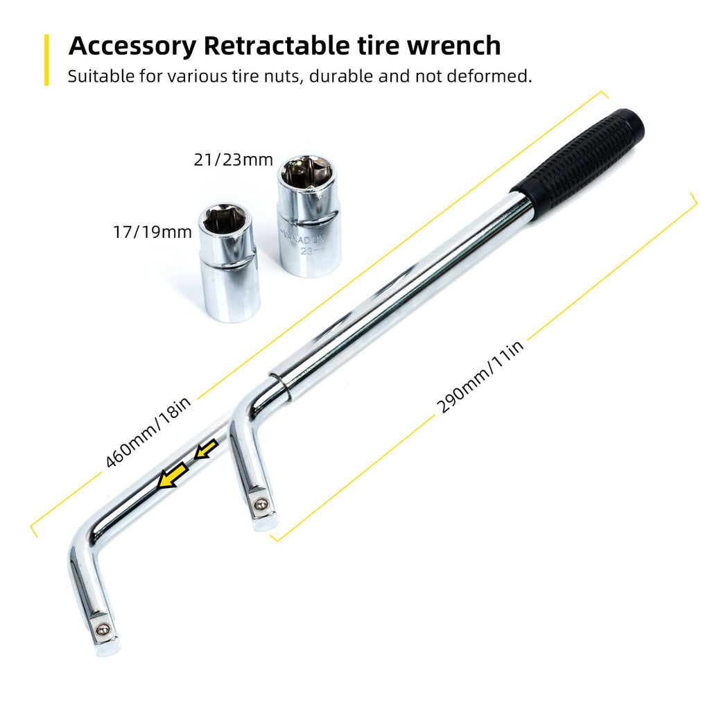 1.8 Ton Scissor Jack Kit T830