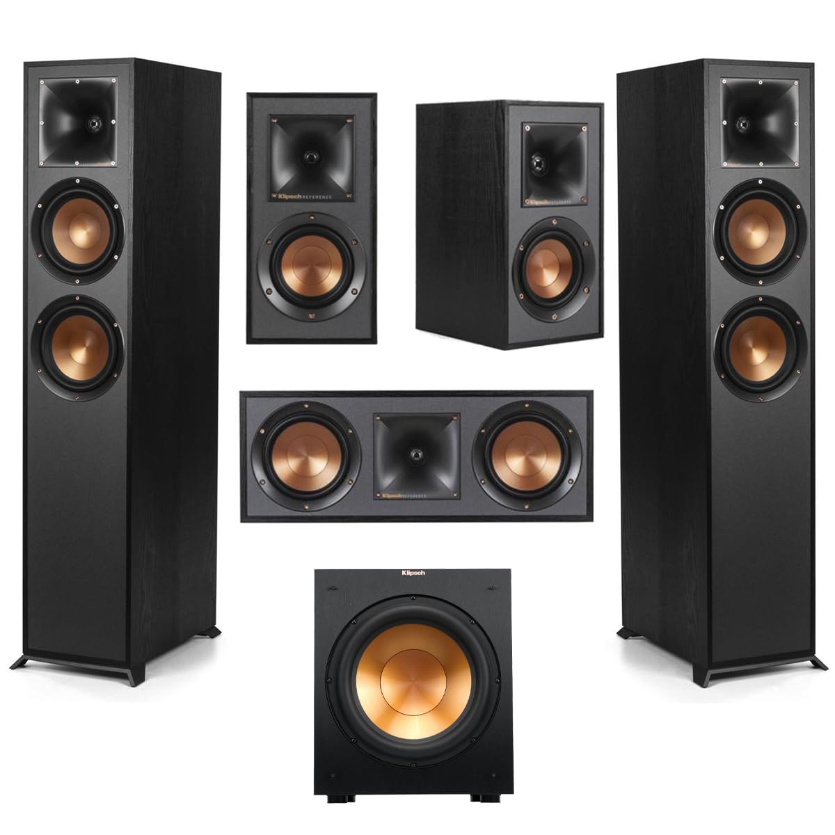 Black 5.1 Home Theater Pack V441085