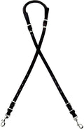 Leather Horse Saddle Crupper Adjustable Double Tail Strap J6770