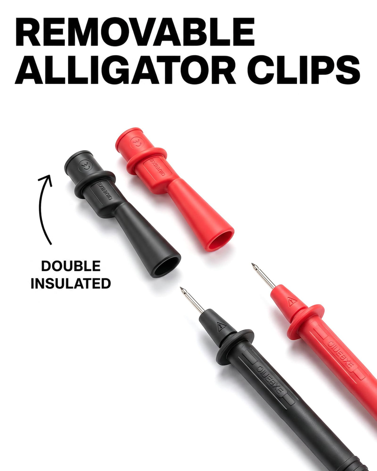 96-Inch Long Silicone Test Leads Kit E186