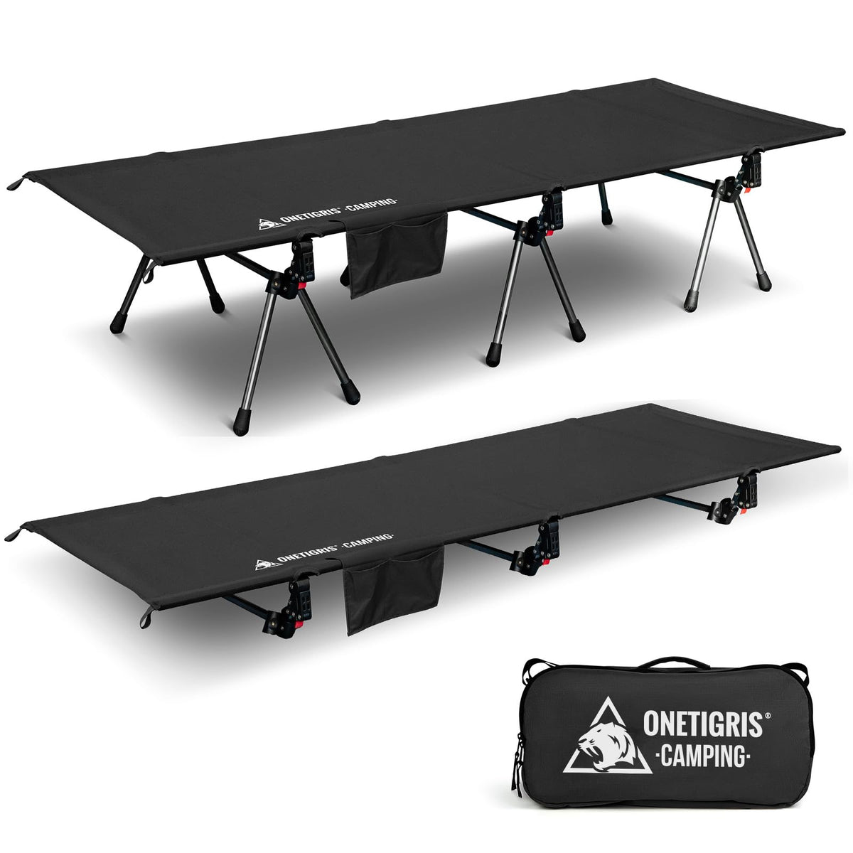 Height Adjustable Folding Camping Cot B104964