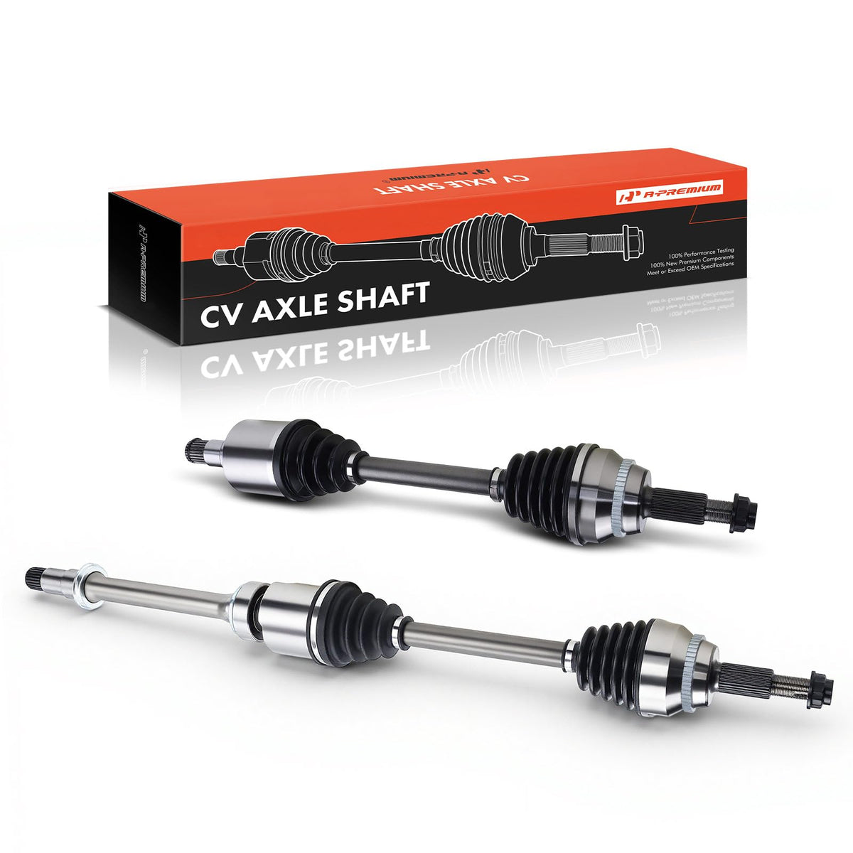 Set of 2 Front CV Axle Shaft Assembly I14693