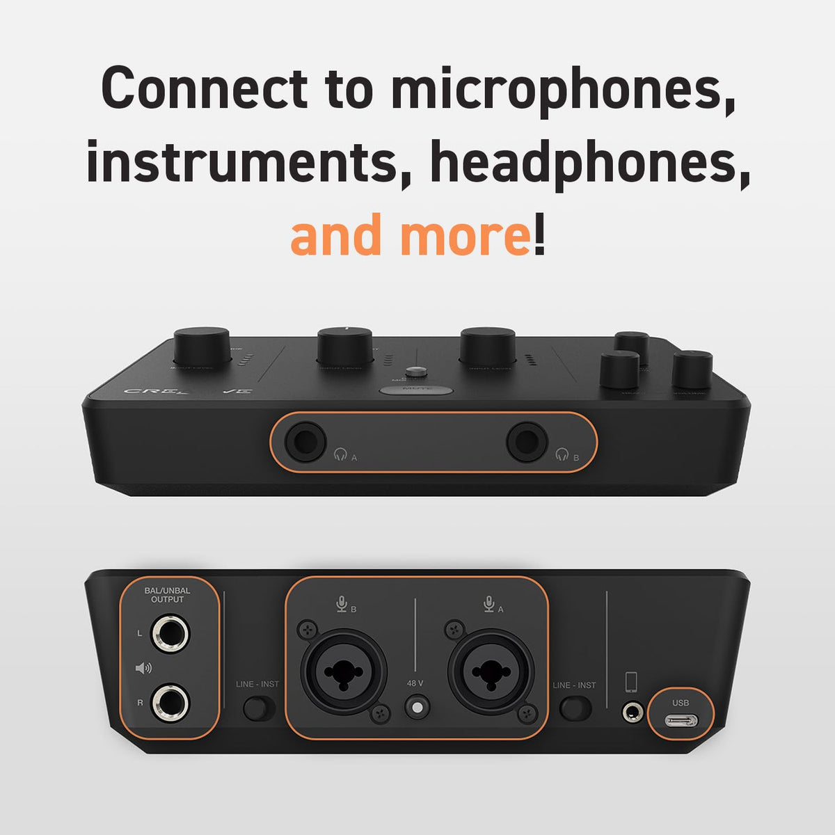 USB Audio Interface with Direct Monitoring S297