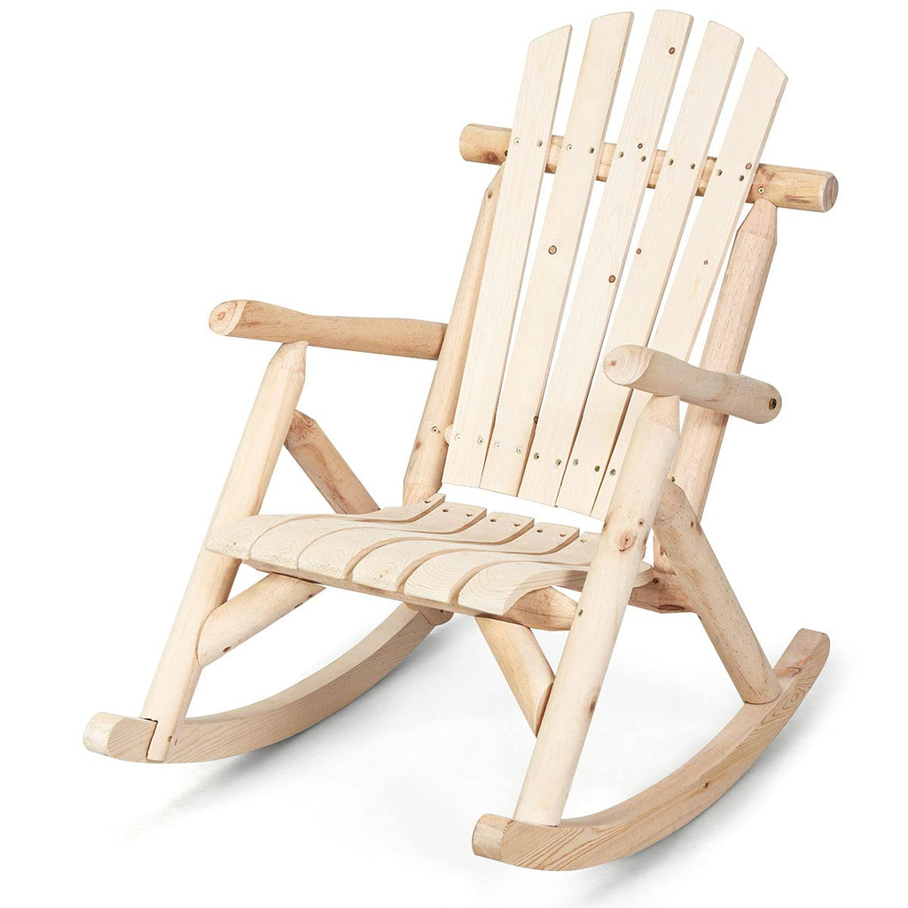 Log Rocking Chair Set A70223