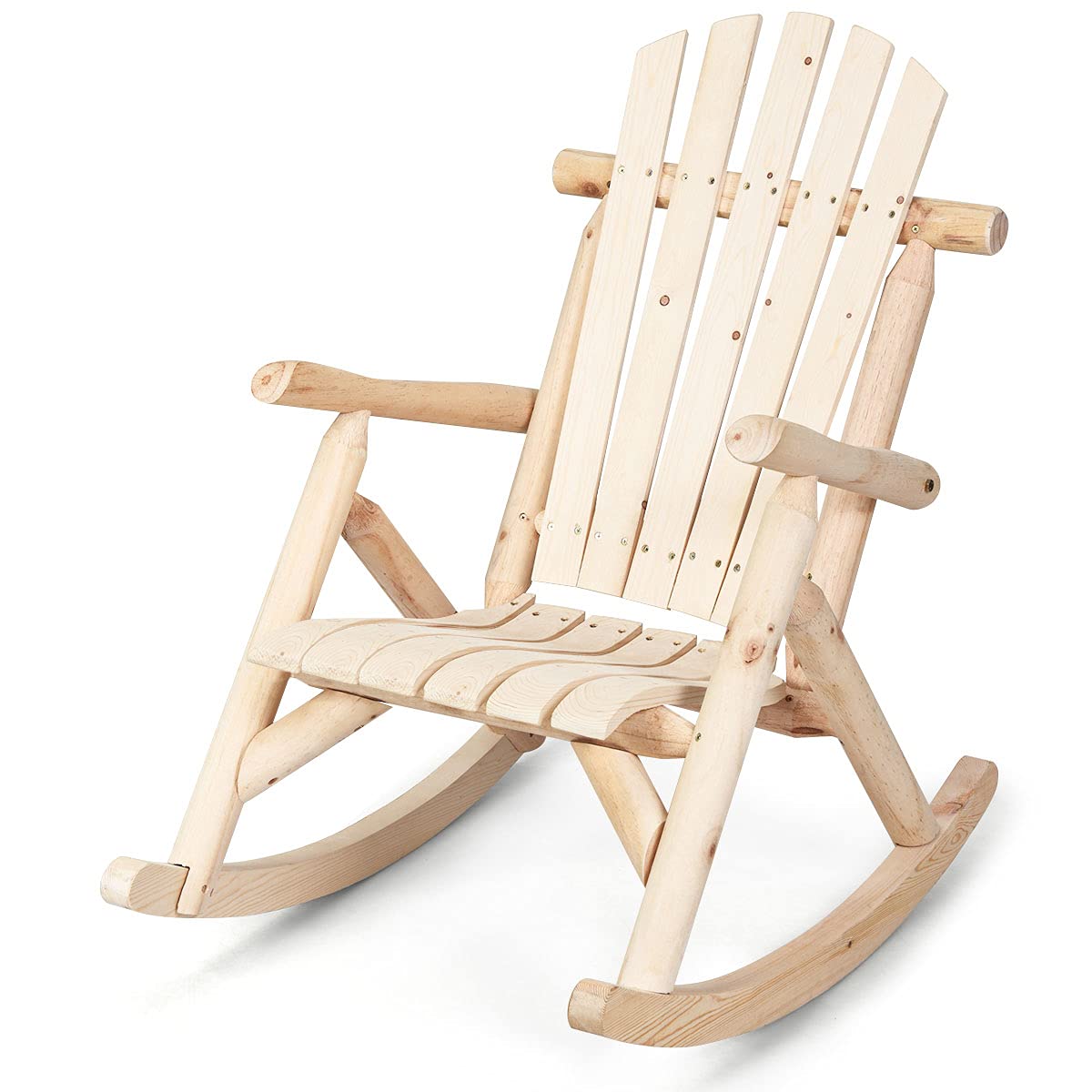 Log Rocking Chair Set A70223