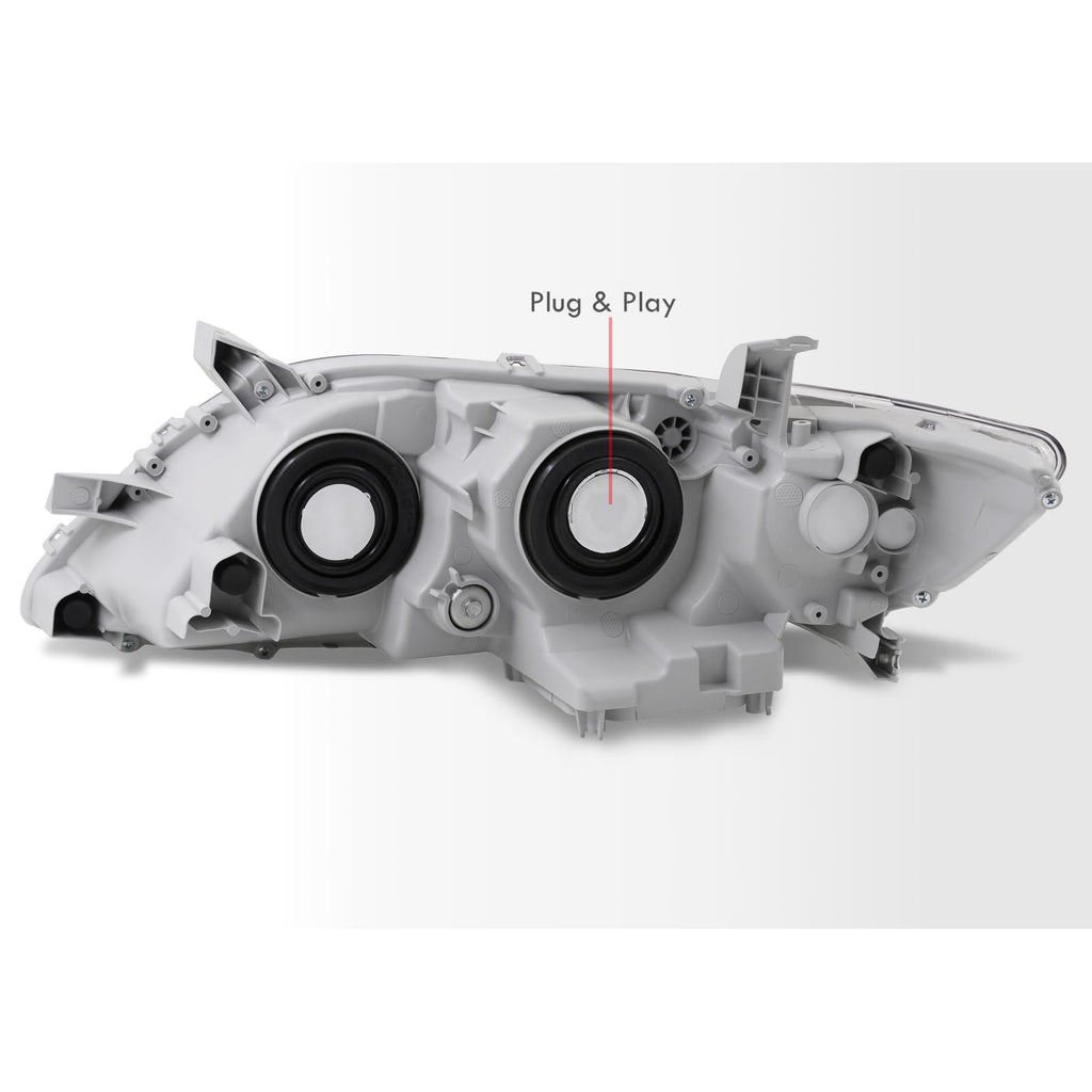 Projector Headlights Headlamps Signal Lamps Assembly Pair Set A65361