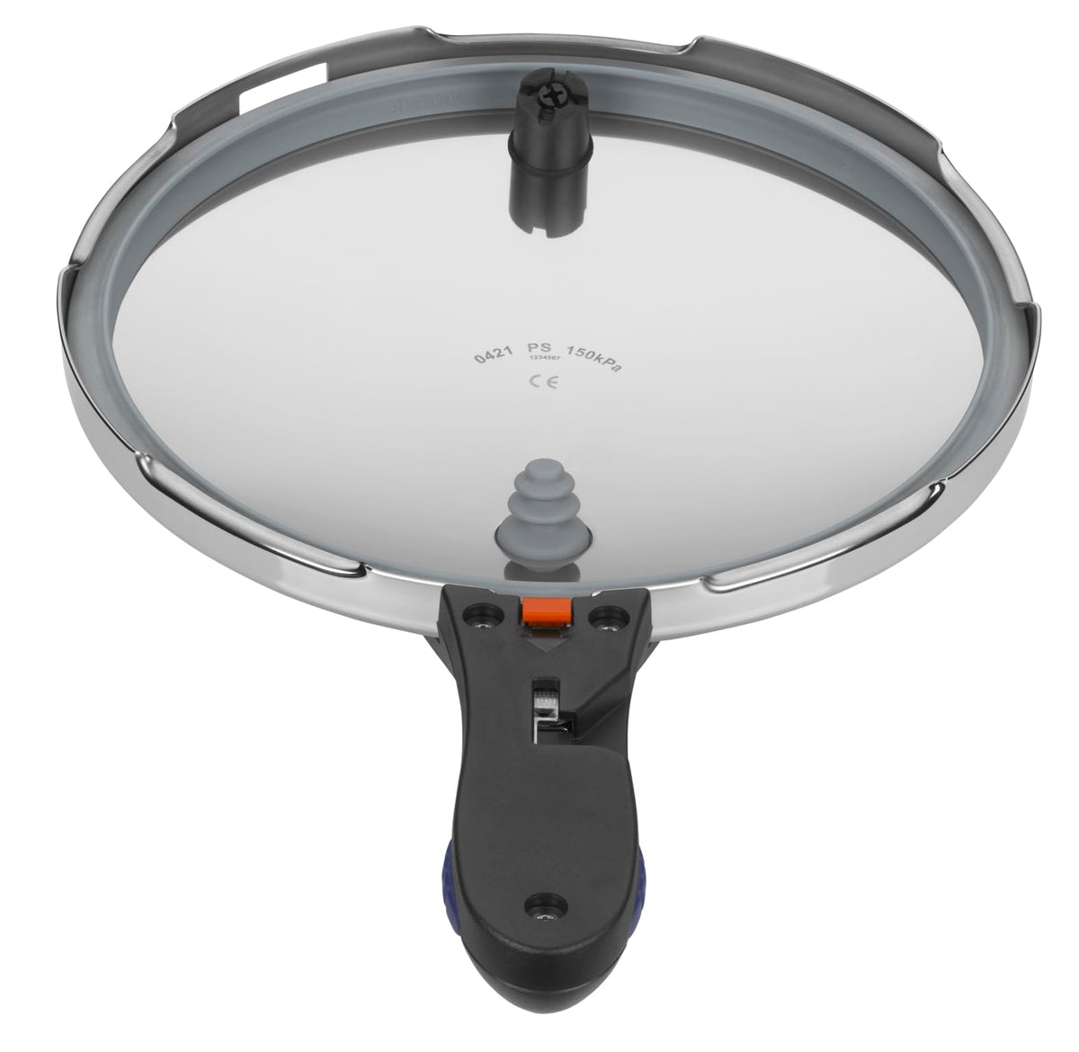 Replacement Lid for Pressure Cooker, Polished Stainless Steel P9028