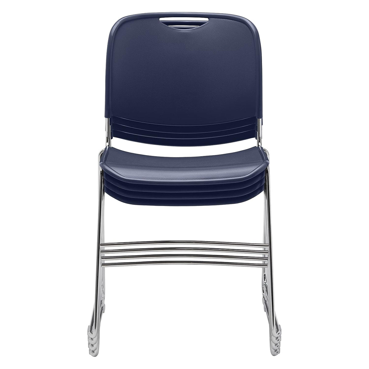 Navy Blue Stack Chair 4 Pack T6333