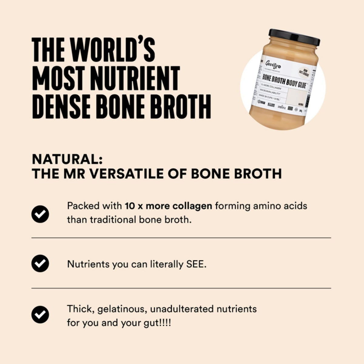 Bone Broth Concentrate 9.17 Fl. Oz. O186