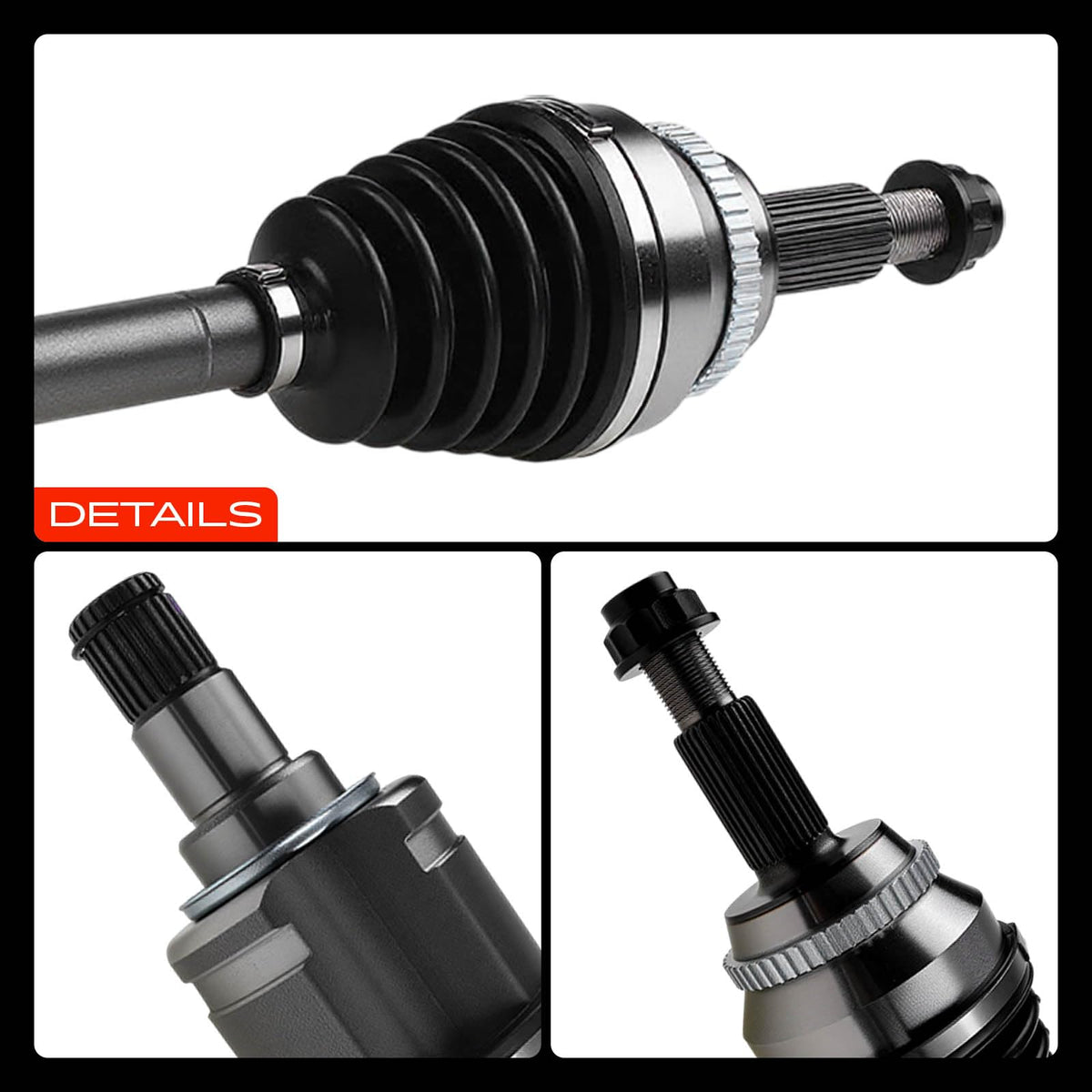 Set of 2 Front CV Axle Shaft Assembly I14693