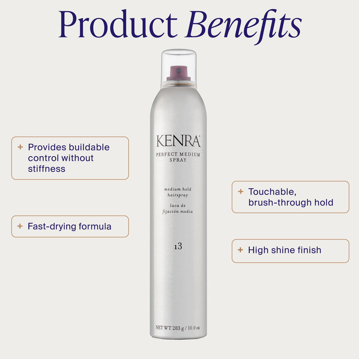 Medium Hold Fast-Drying Hair Spray U71346