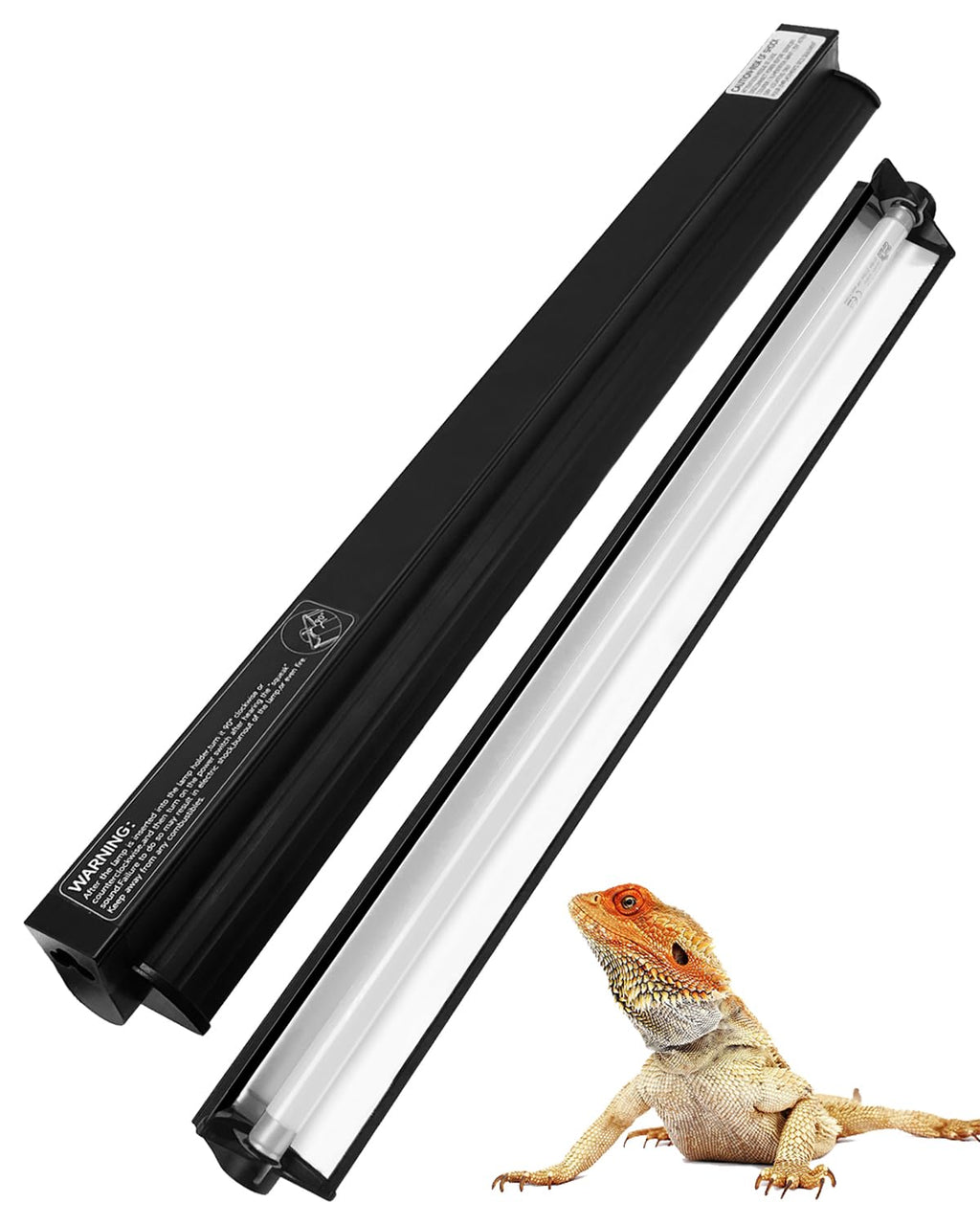 12 Inch 8W T5 10.0 UVB Reptile Light Fixture D813