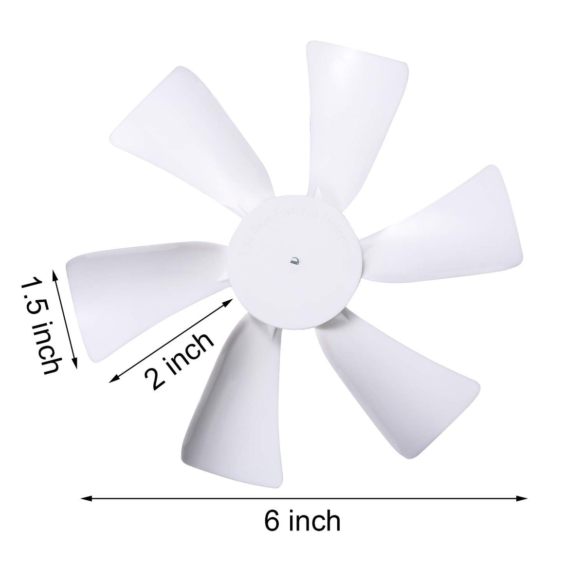 6" RV Vent Fan Blade & 12V Motor Replacement O47213