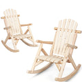 Log Rocking Chair Set A70223