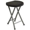 18 Inch Black Portable Folding Chair with Handle B2107