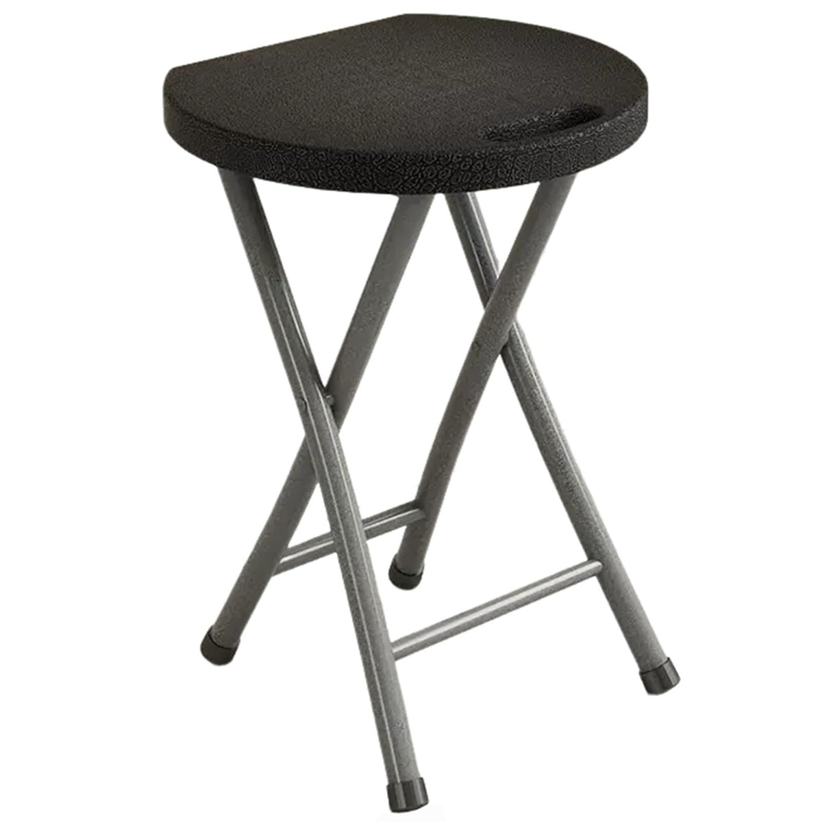 18 Inch Black Portable Folding Chair with Handle B2107