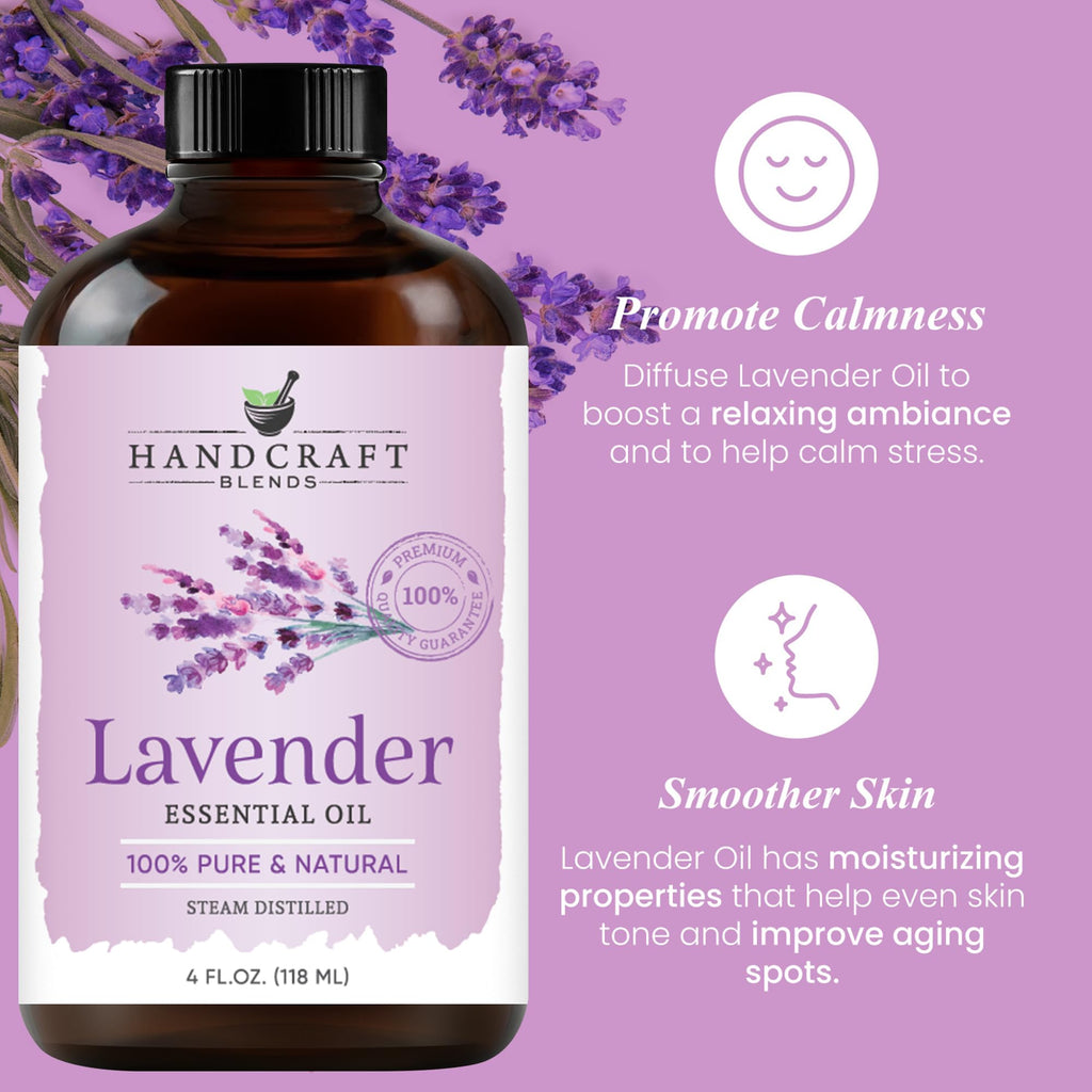 Lavender and Orange Essential Oils 2 x 4 Fl Oz L346