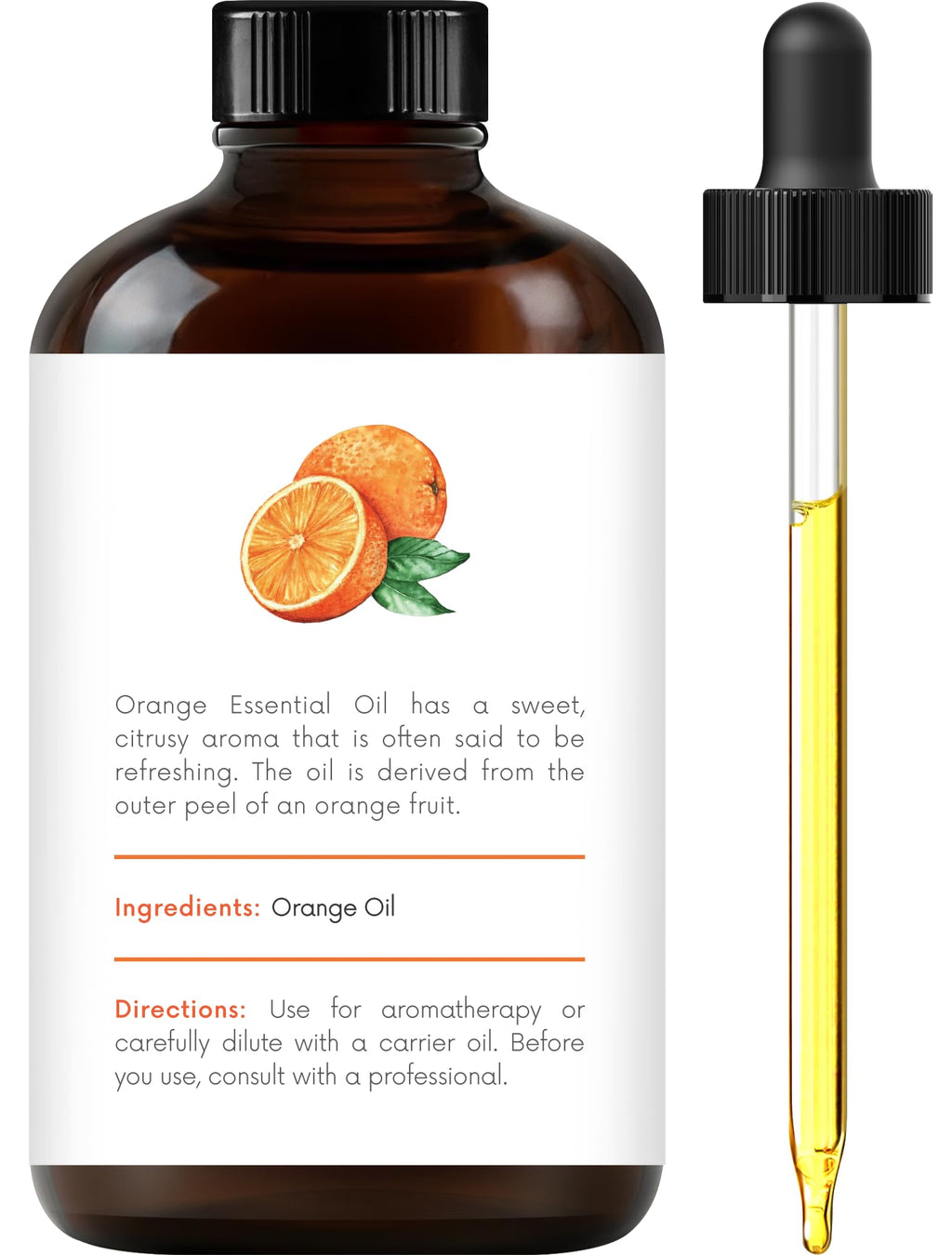 Lavender and Orange Essential Oils 2 x 4 Fl Oz L346