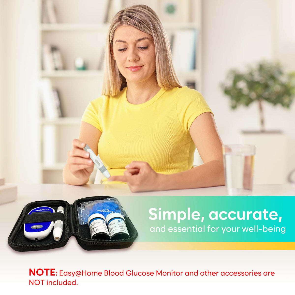 Blood Glucose Test Strips 100-Count Y844
