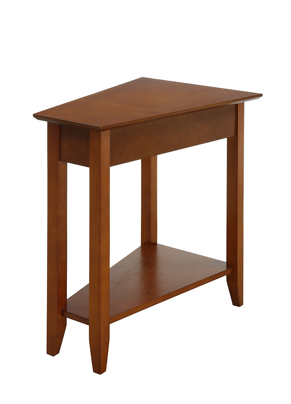 24" Cherry End Table with Storage Shelf S7473