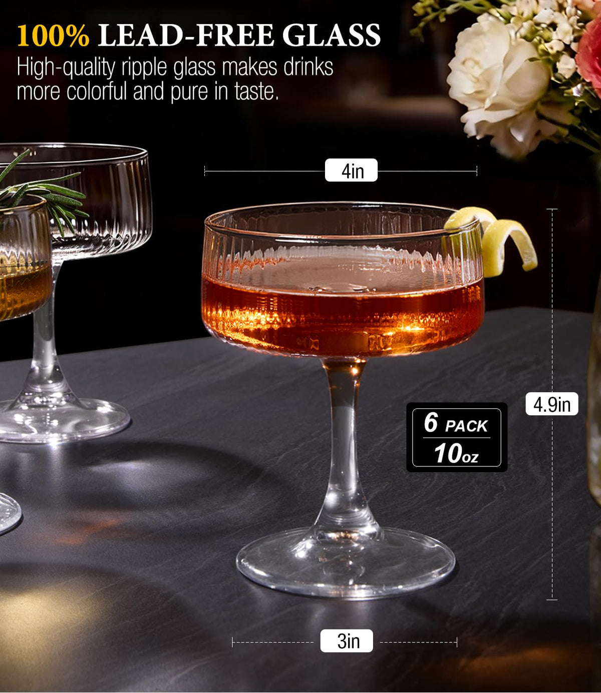 Champagne Glasses Set of 6 C754839