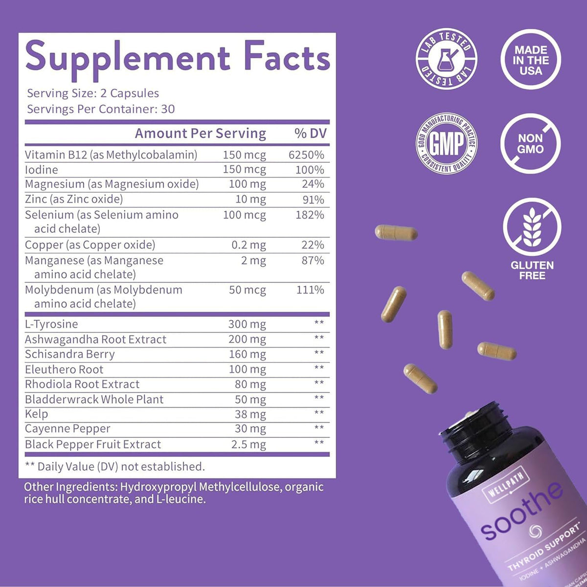 Hormone Balance & Thyroid Support 180 Ct V85391