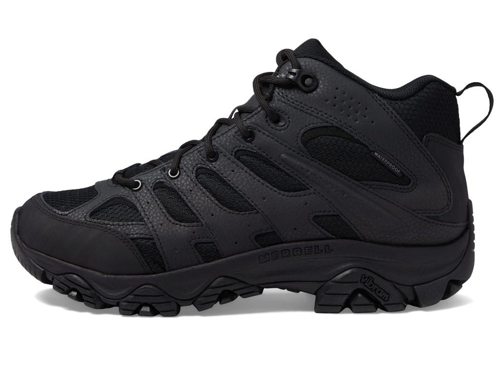 Waterproof Coated Leather & Mesh Mid Boots E780