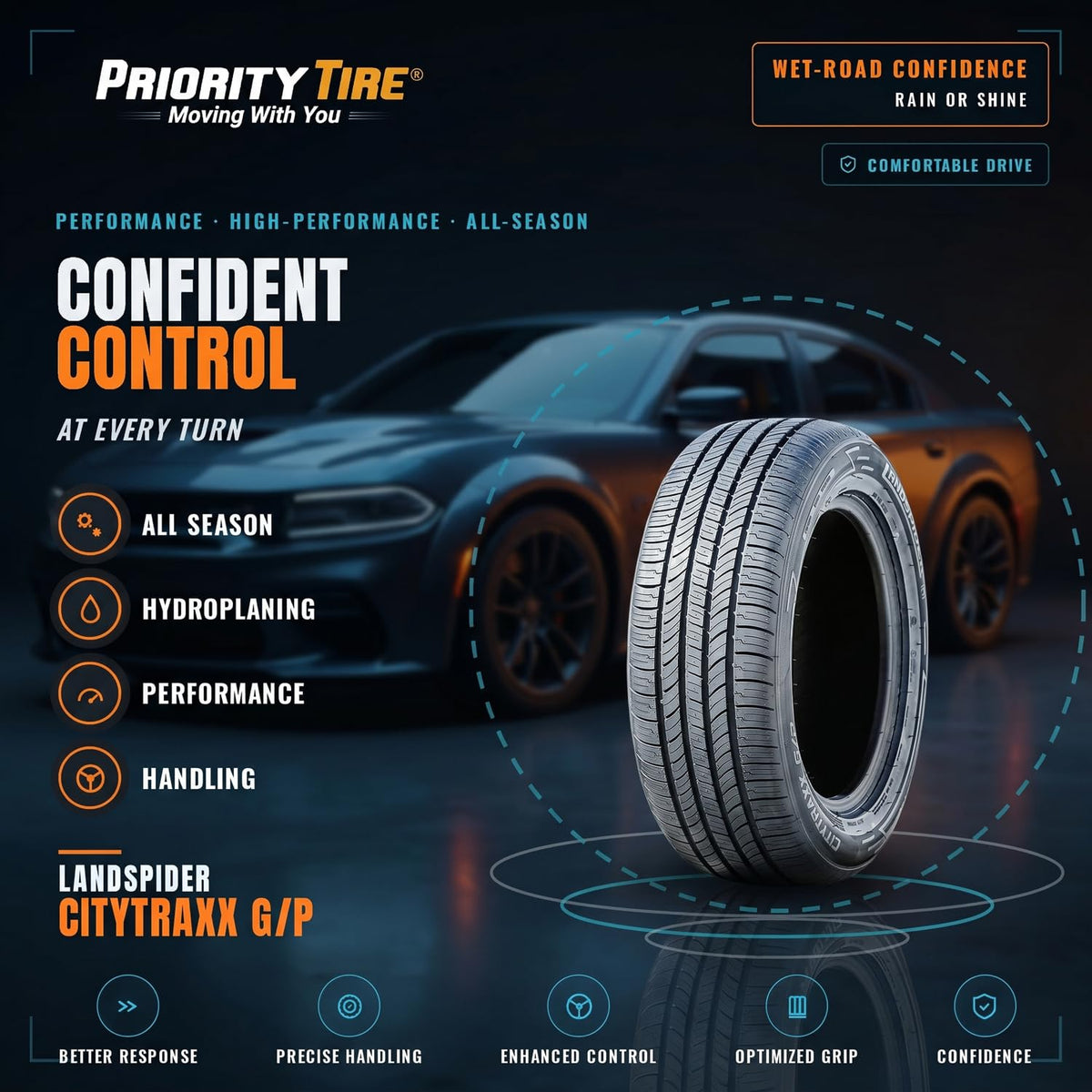 205/65R15 94H SL All Season Passenger Tire D201348