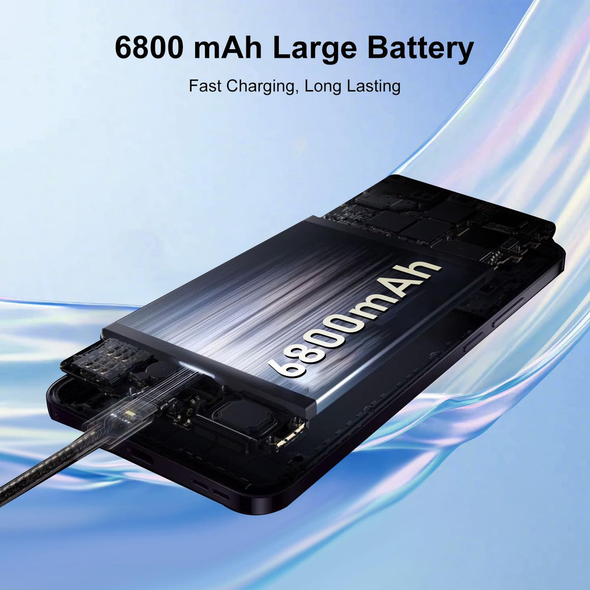 5G Dual SIM Unlocked Smartphone 8GB+256GB Black Q209273