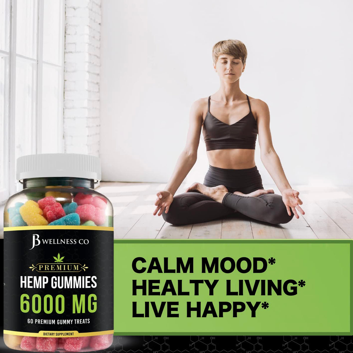 Hemp Gummies with Hemp Oil 2-Pack S2982