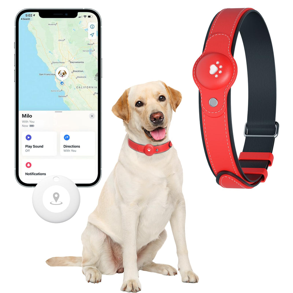 GPS Tracker for Dogs, Pet Location Tracker with Collar I8860