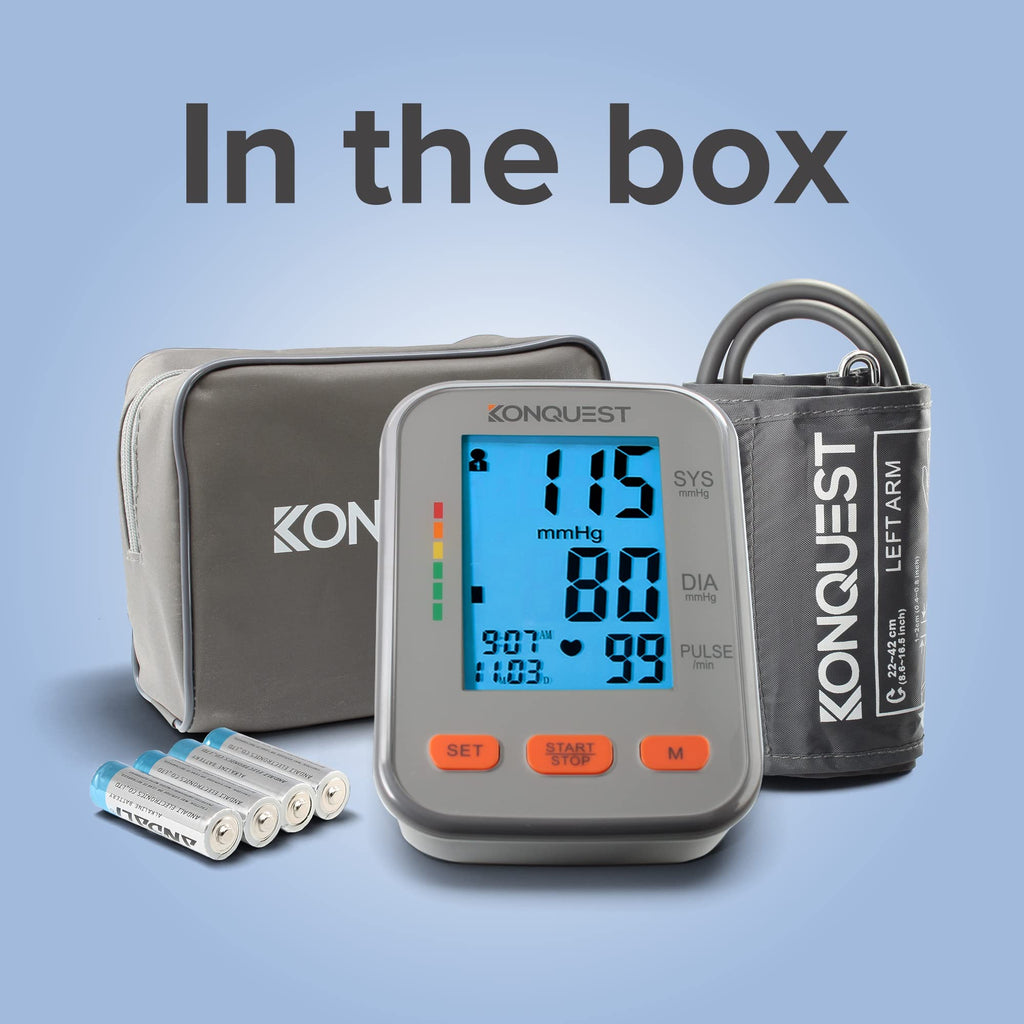 Automatic Upper Arm Blood Pressure Monitor Extra Large Cuff M228