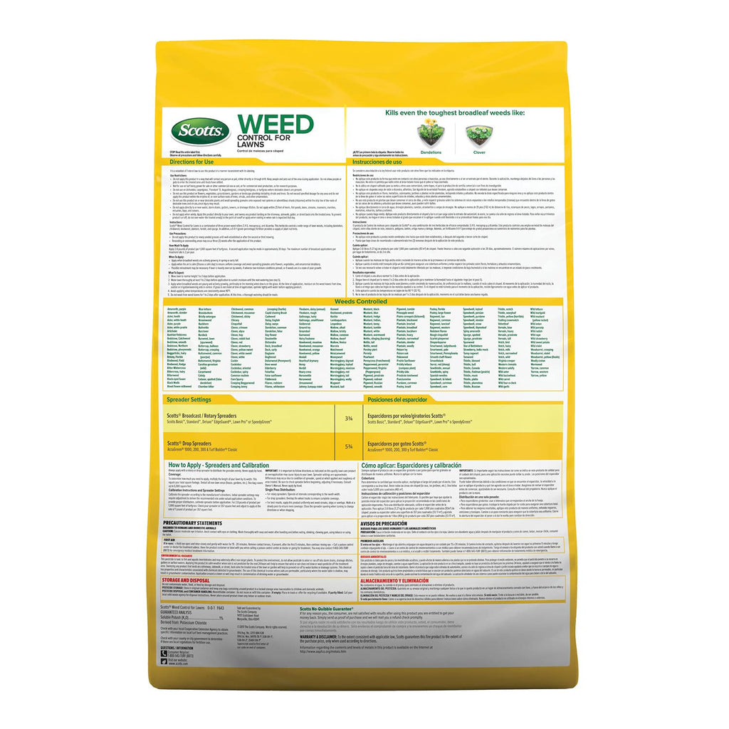 Weed Control for Lawns 14 lbs W43170