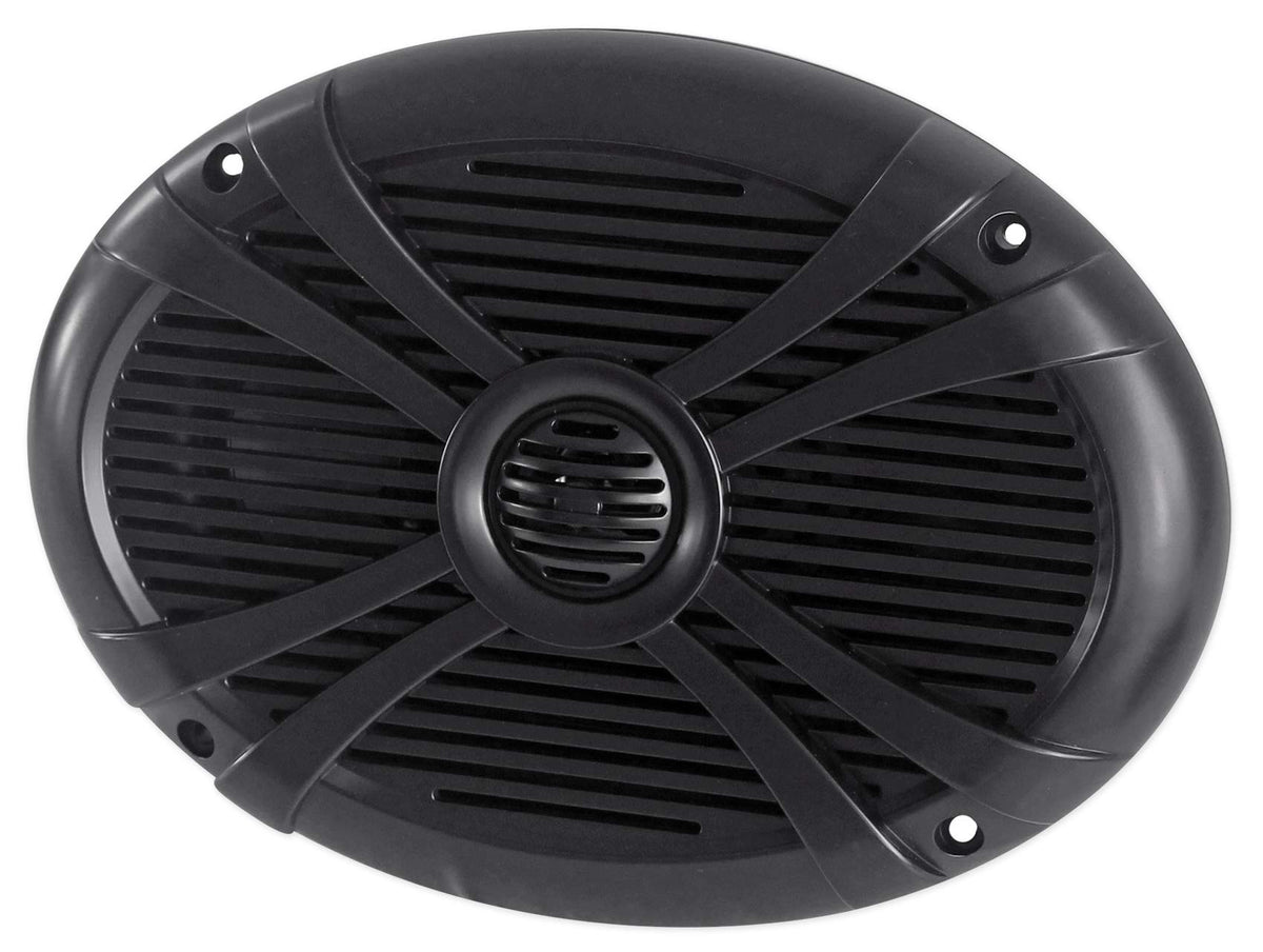 6" x 9" Water-Resistant Marine Boat Speakers, 2-Pack Z42913