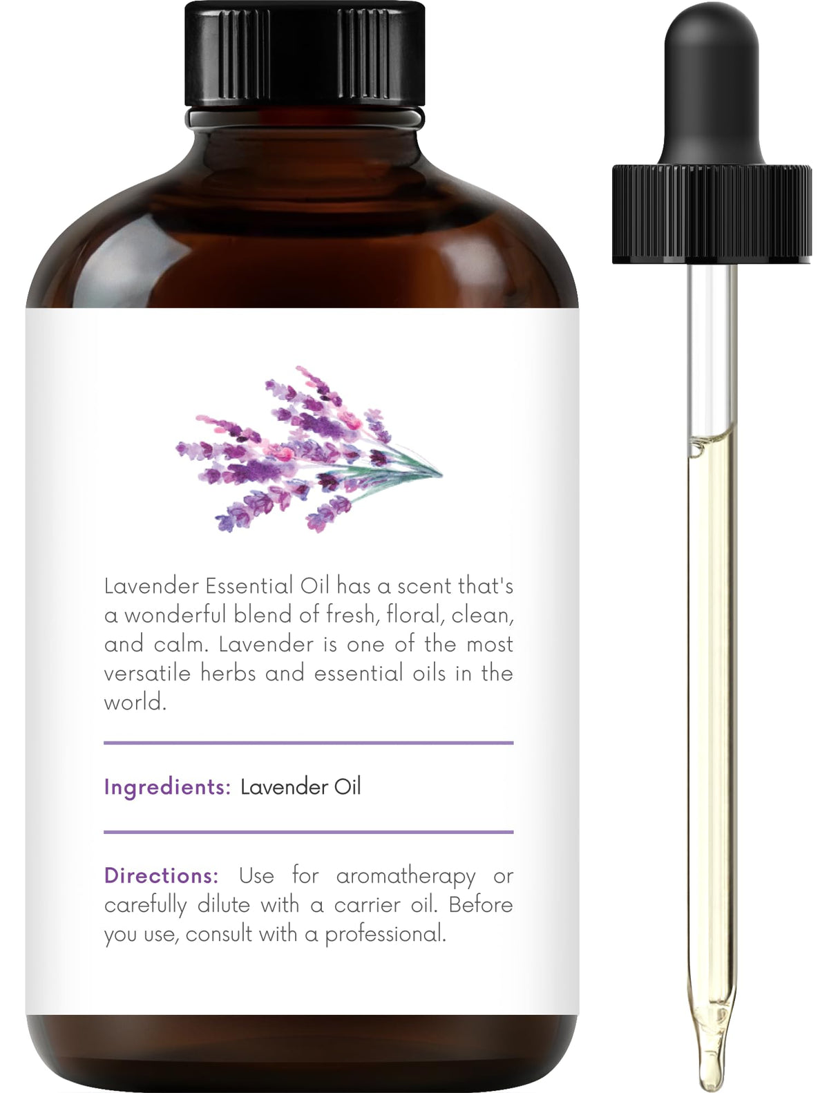 Lavender and Orange Essential Oils 2 x 4 Fl Oz L346