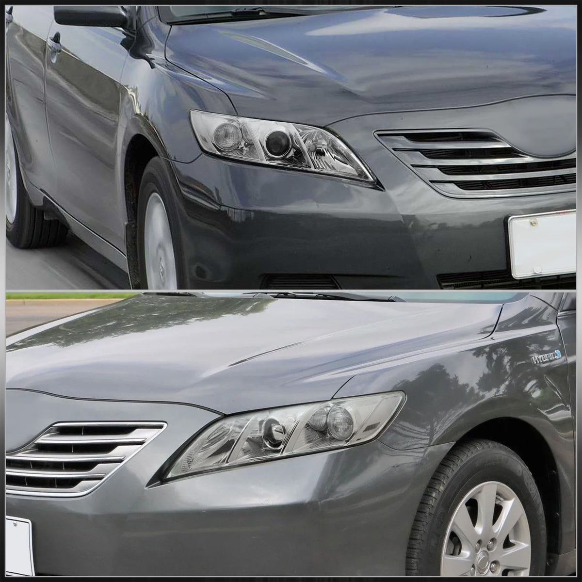 Projector Headlights Headlamps Signal Lamps Assembly Pair Set A65361