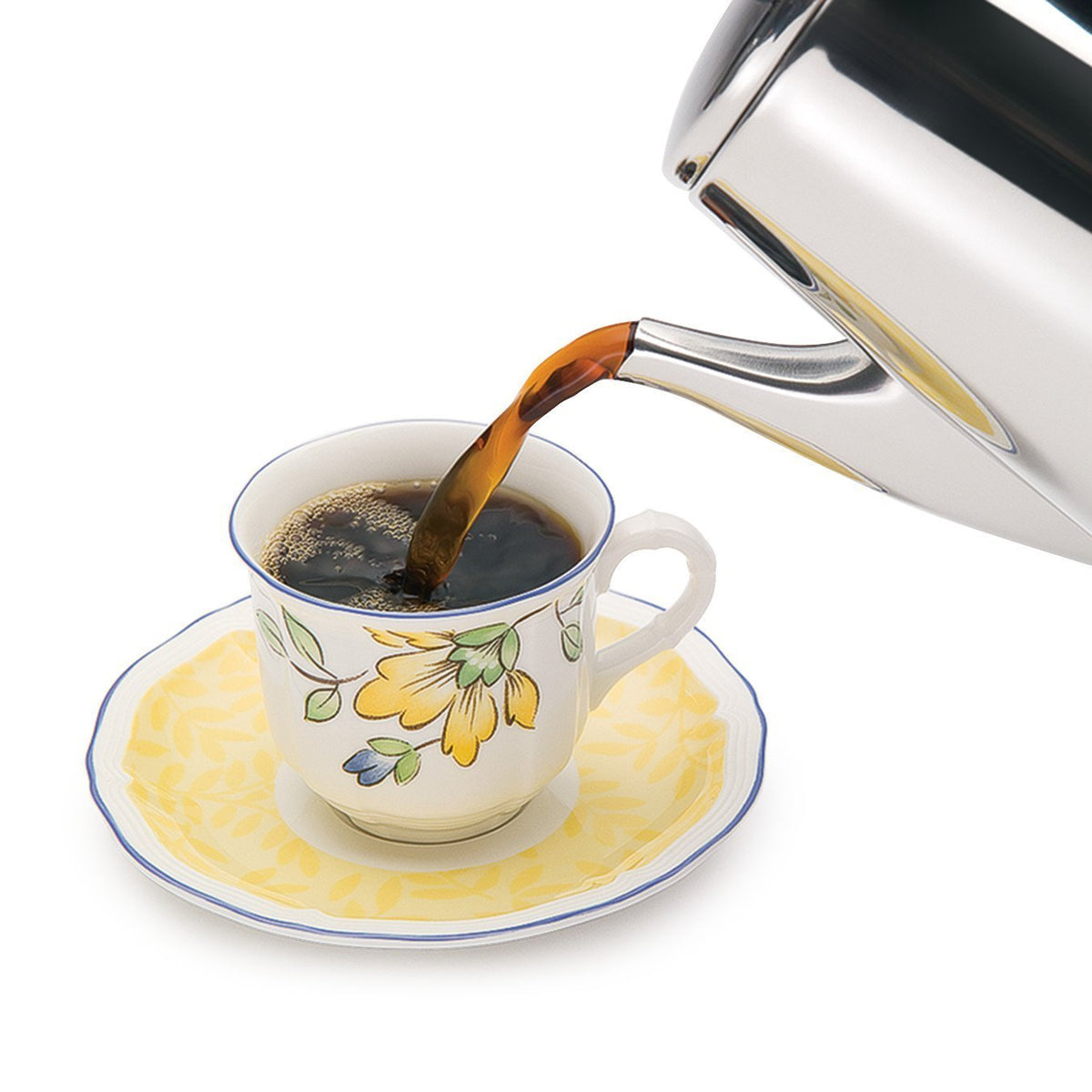 Stainless Steel 6-Cup Electric Coffee Percolator Y954