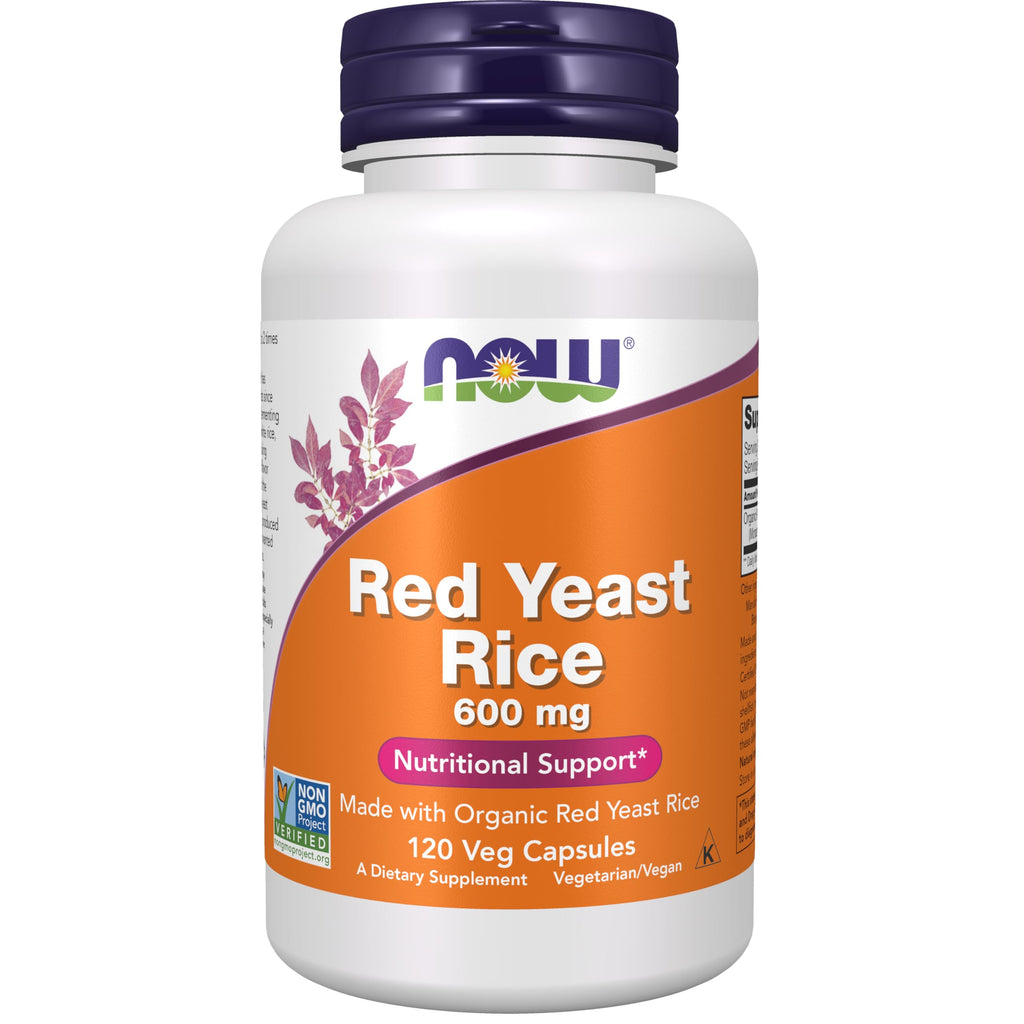 Red Yeast Rice 600 mg 120 Veg Caps R76926